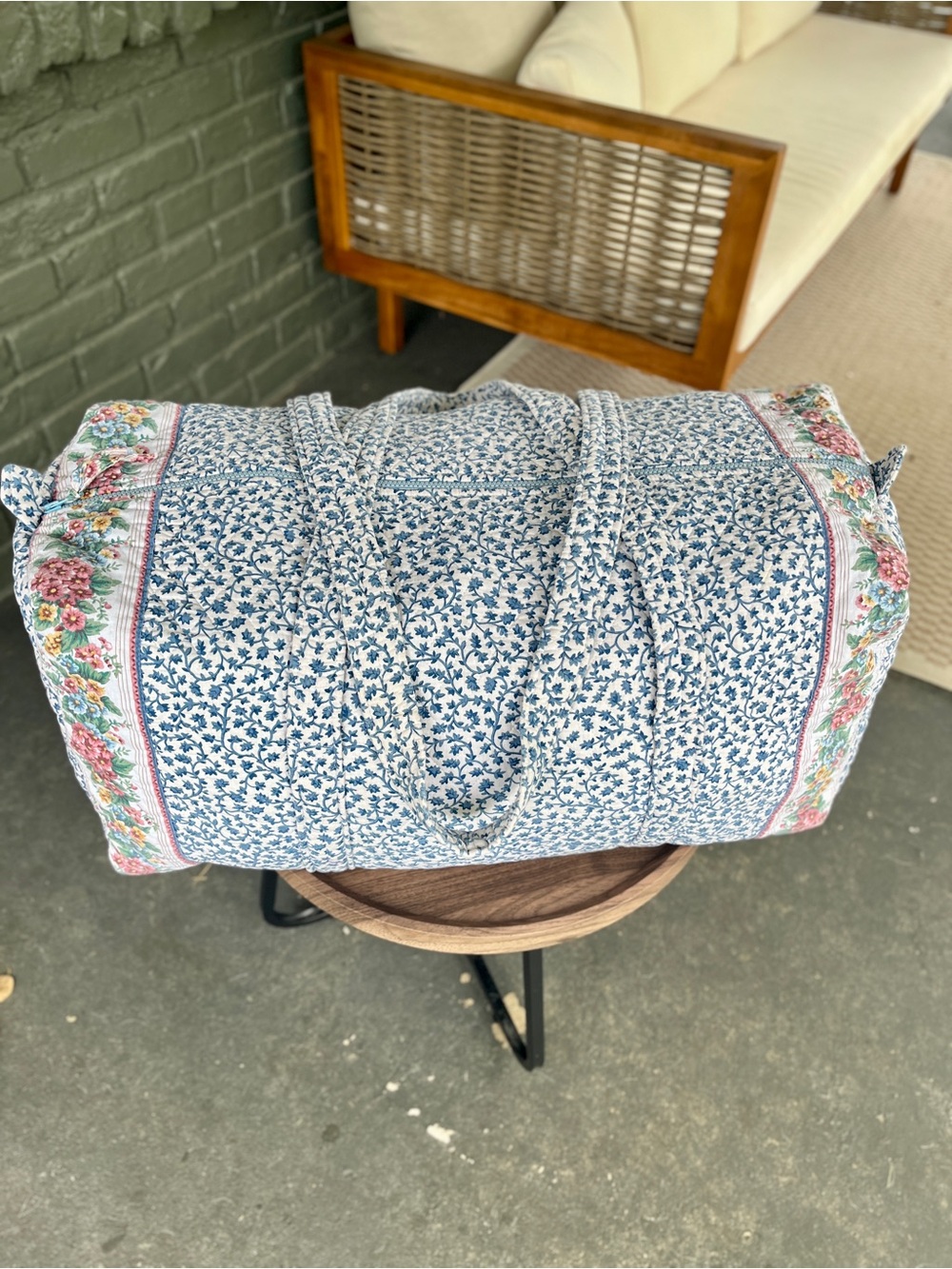 Vera Bradley Delft XL Duffel Bag - Picture 2 of 7